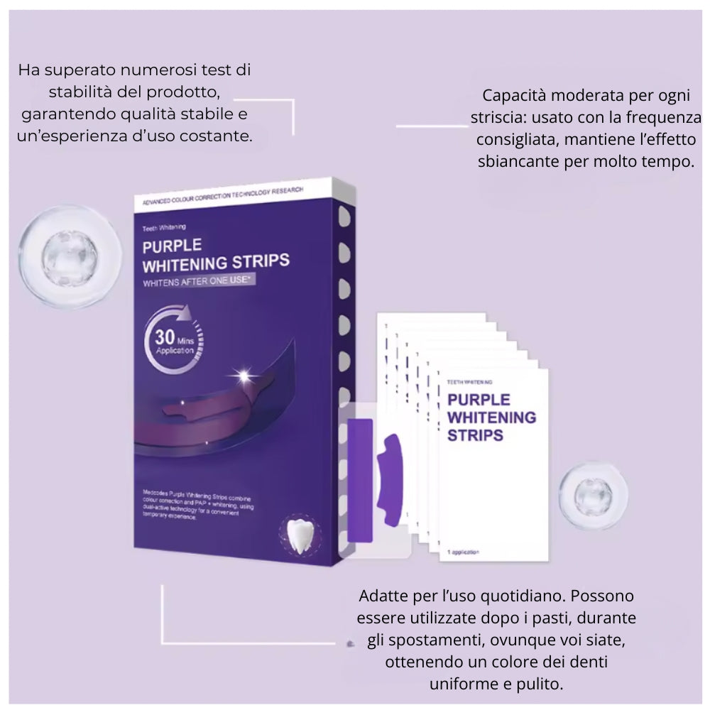 Strisce Sbiancanti Denti™️ - Effetto Whitening Rapido
